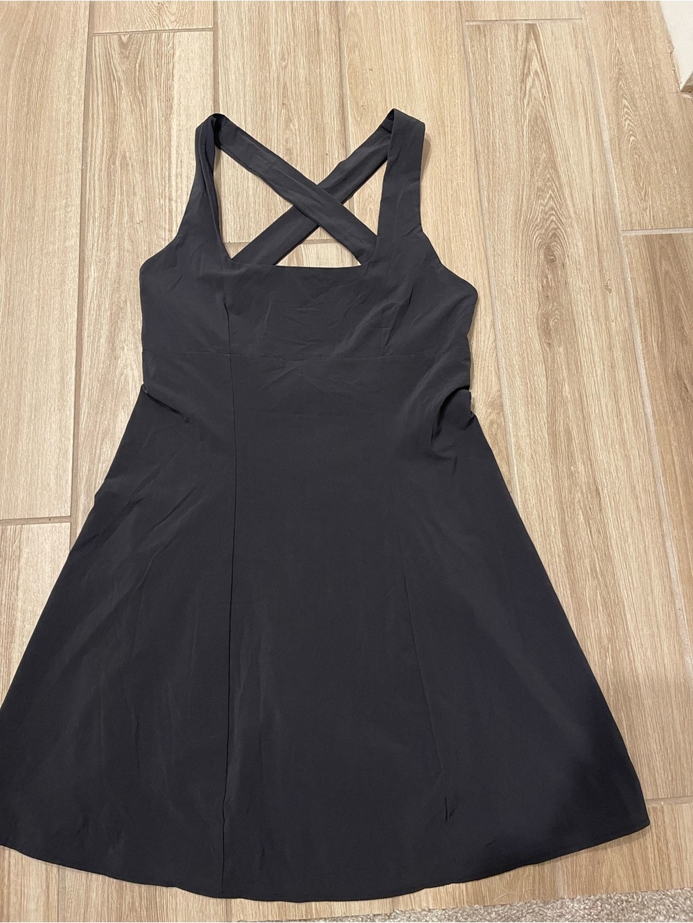 Outdoor Voices The Exercise Dress Black Sz S